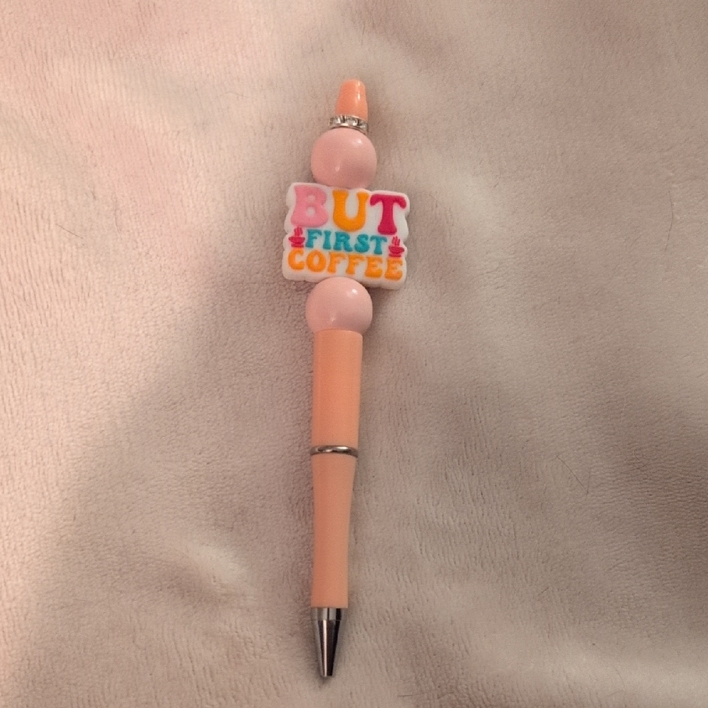 Cute Pink Coffee Pen